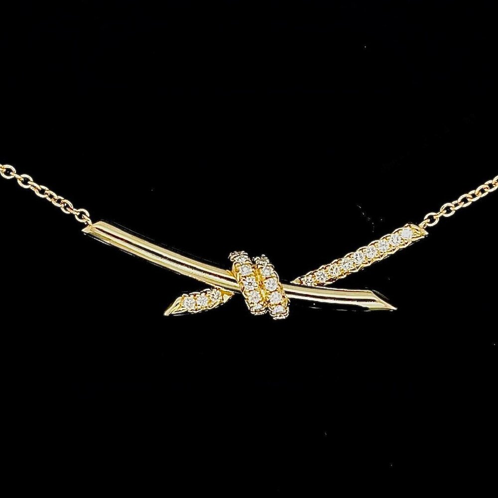 Tiffany Knot pendant Necklace